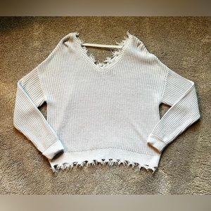 Rue21 Distressed Knit Sweater- Size 2xl